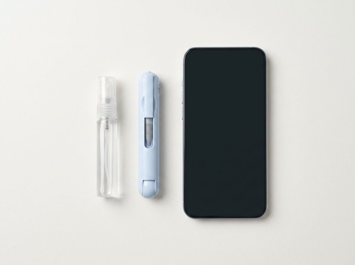Vaporisateur et microfibre ClairDesk pour nettoyer un écran